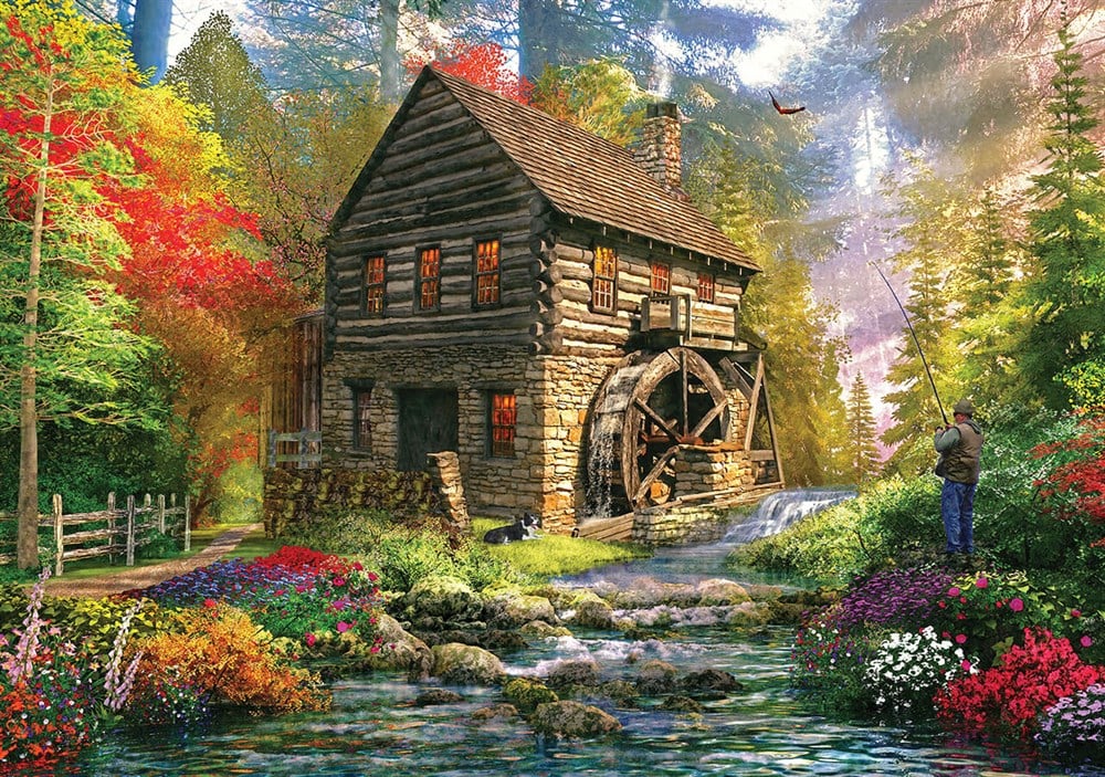 KS 2000 PARCA PUZZLE MILL COTTAGE Diğer KS 11476
