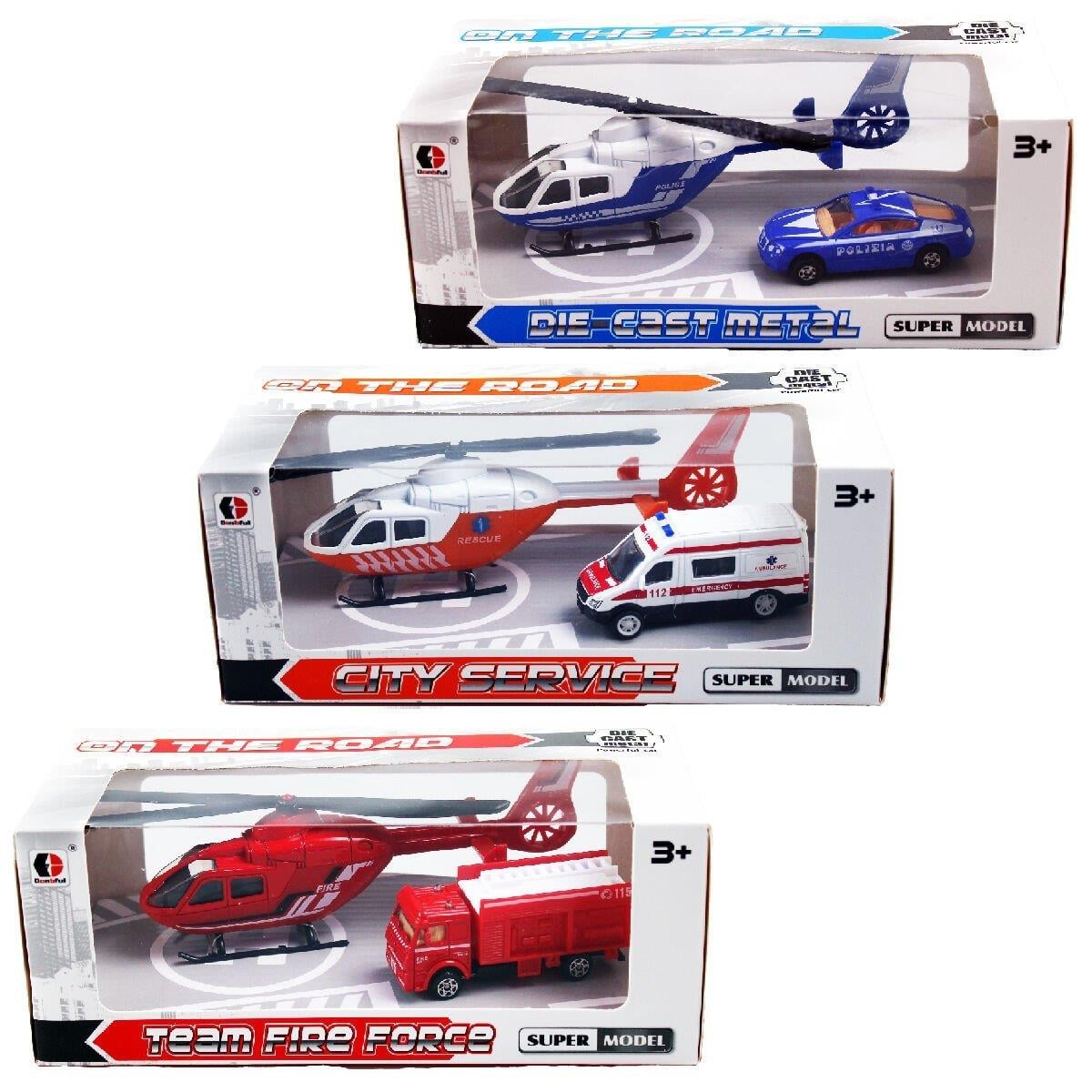 HELIKOPTER+ARAC 3ASS KUTULU Diğer KZL 1817B 1B