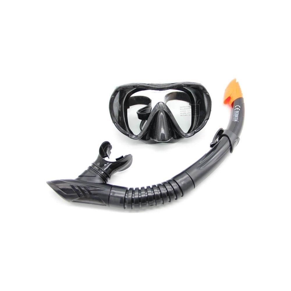 BERMUDA TEMPERED SILIKON MASKE VE SNORKEL SET Diğer KZL 299 55