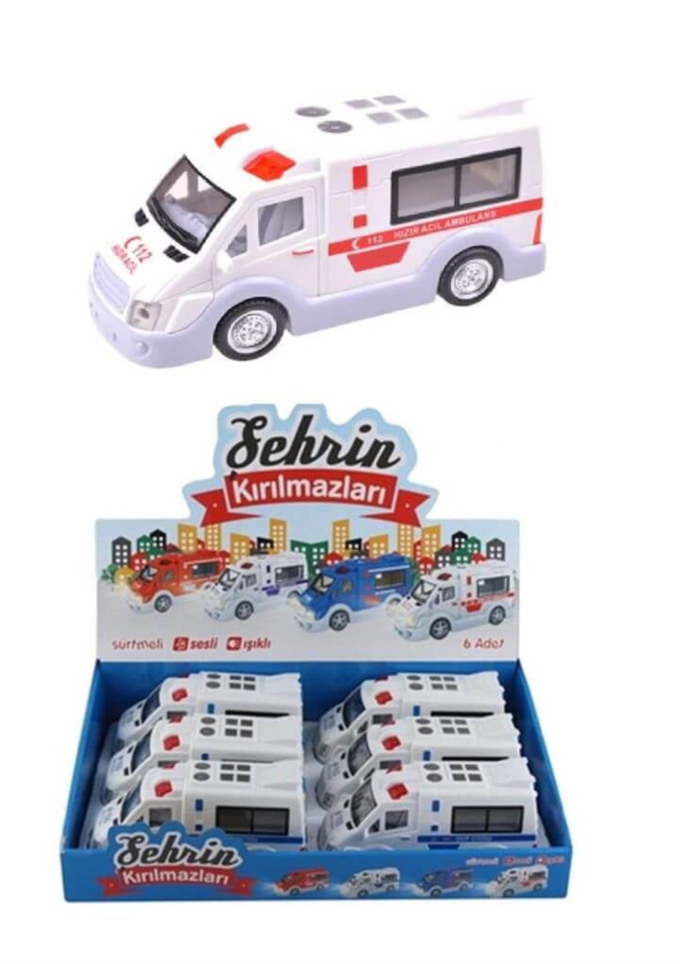 Kırılmaz Sesli Ambülans Diğer KZL ST66 03