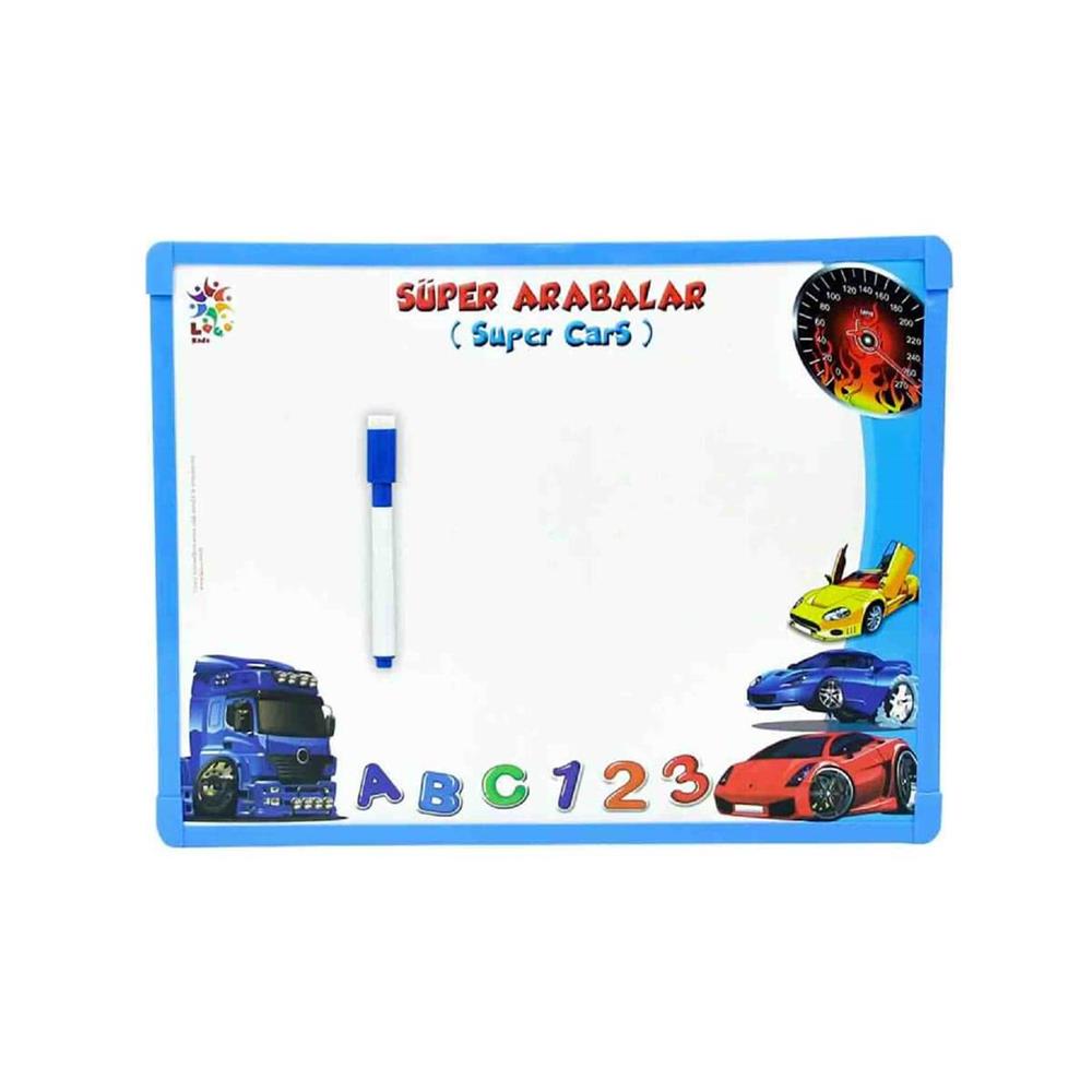 Süper Arabalar Yazı Tahtası Diğer LC056