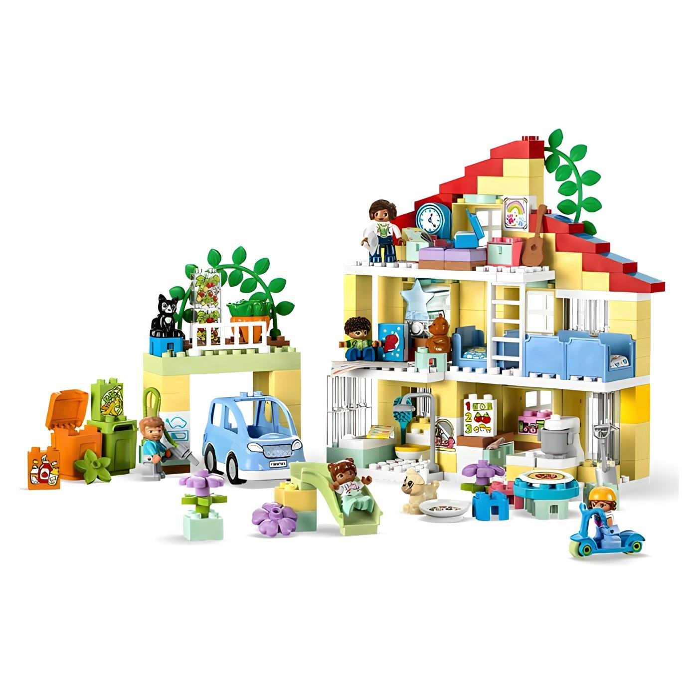 LEGO DUPLO KASABASI 3 U 1 ARADA AILE EVI 10994 Diğer LED10994