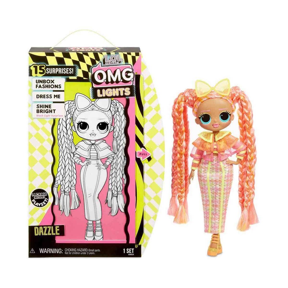 L.O.L Işıklı Çok Gizli Bebekler 15 Sürpriz Dazzle Diğer LLUA7000 DZ