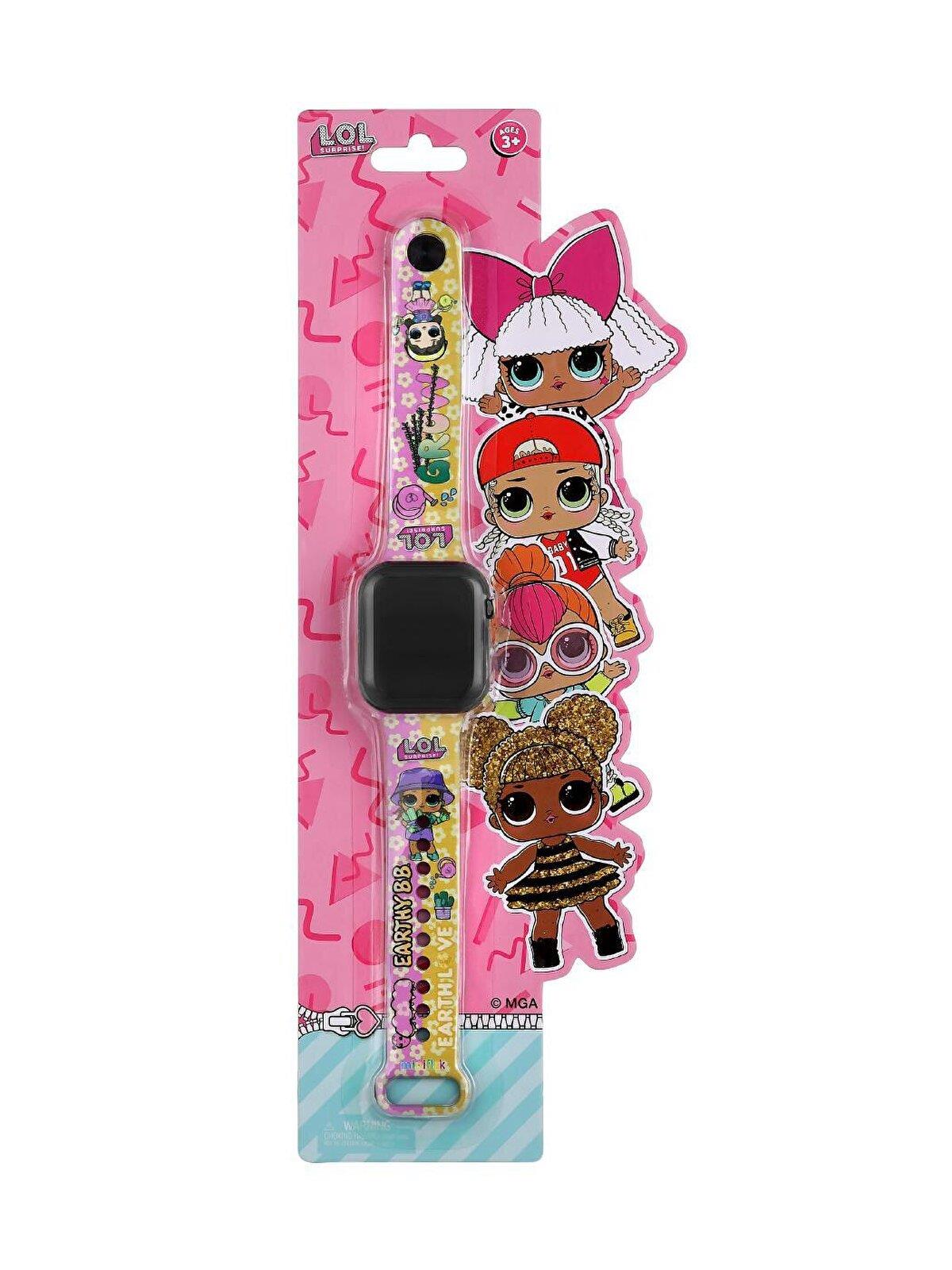 MINIFLAK L.O.L SURPRISE LED SARI-PEMBE COCUK KOL SAATI Diğer LOL5089