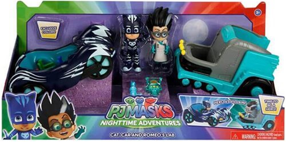 Pj Maskeliler İyiler ve Kötüler Araçlar Catcar ve Romeo Lab Diğer PJM97000 CR