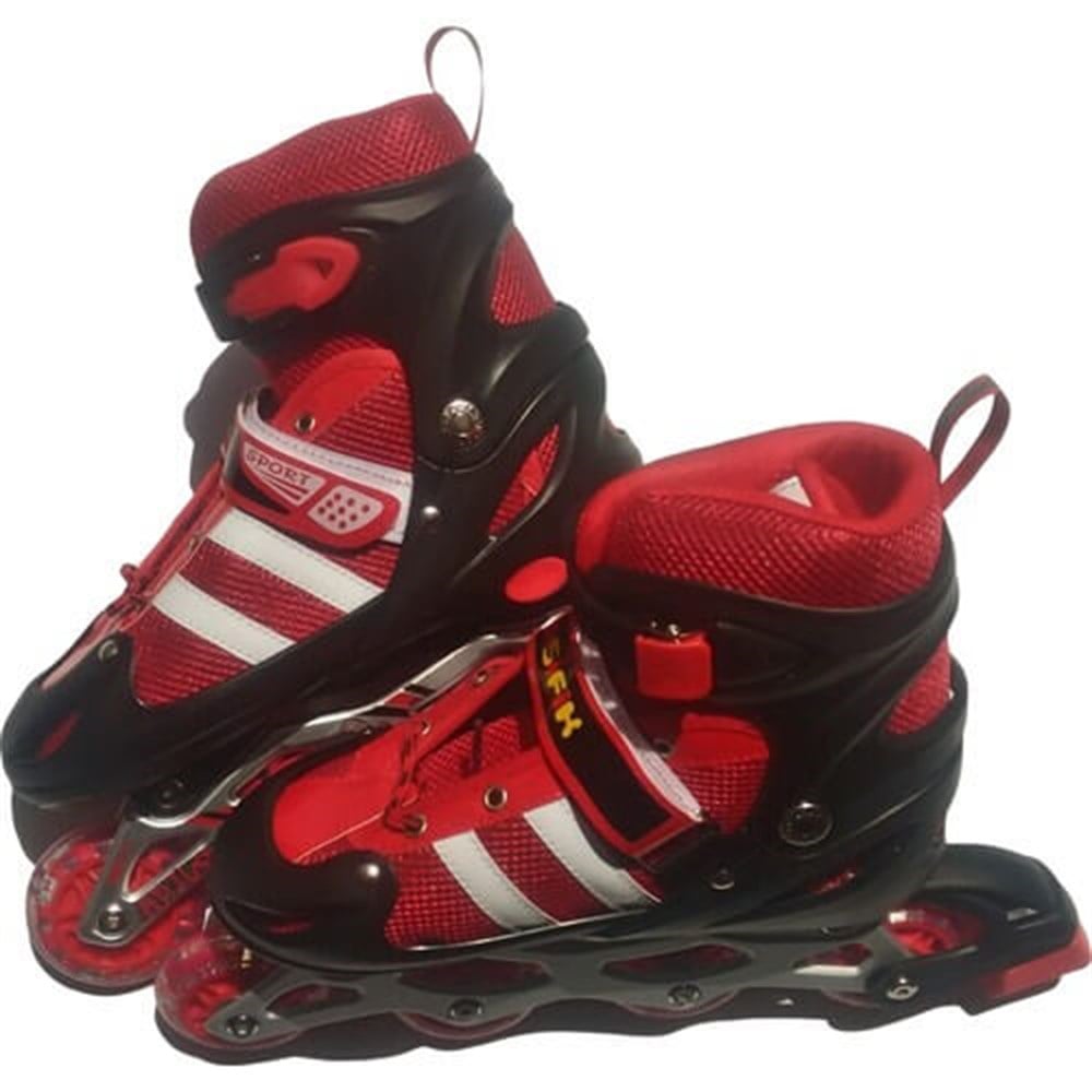 AYARLANABILIR ISIKLI SILIKON TEKERLEKLI PATEN 39-43 KIRMIZI Diğer PSF H8136 3 L K