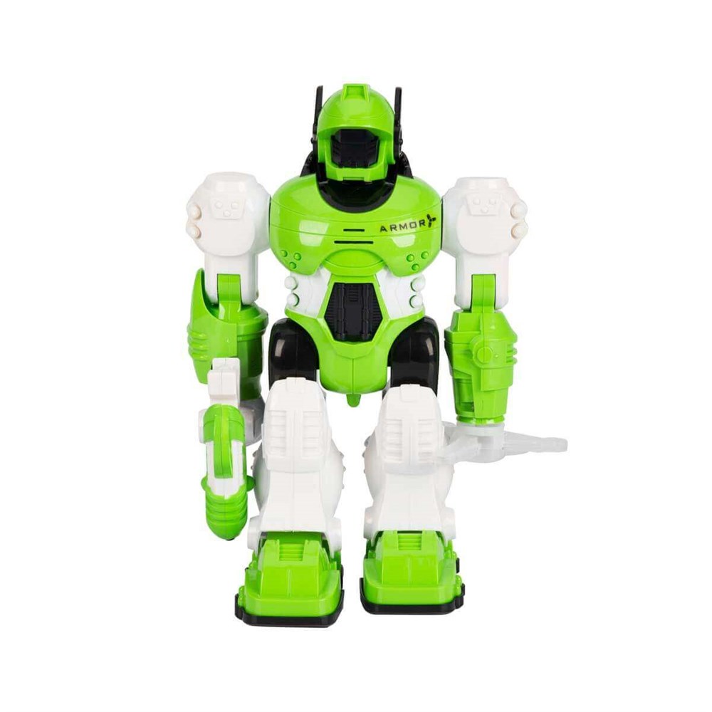 STORM BRAVE YURUYEN SESLI ISIKLI 25 CM ROBOT YESIL Diğer S00002389 Y