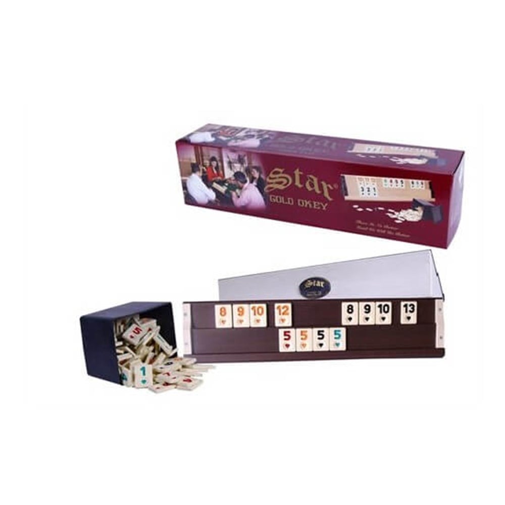 Star Gold Ahşap Okey Takımı Diğer STKY01
