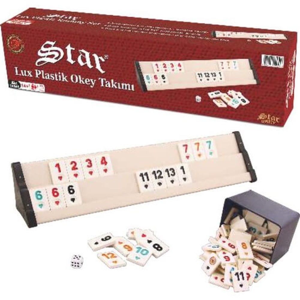 Star Lüks Plastik Okey Takımı Diğer STKY05