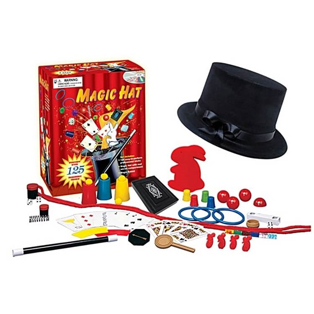 Sİhirbazlık Seti Şapkalı 125 Hile Diğer SUN 04005