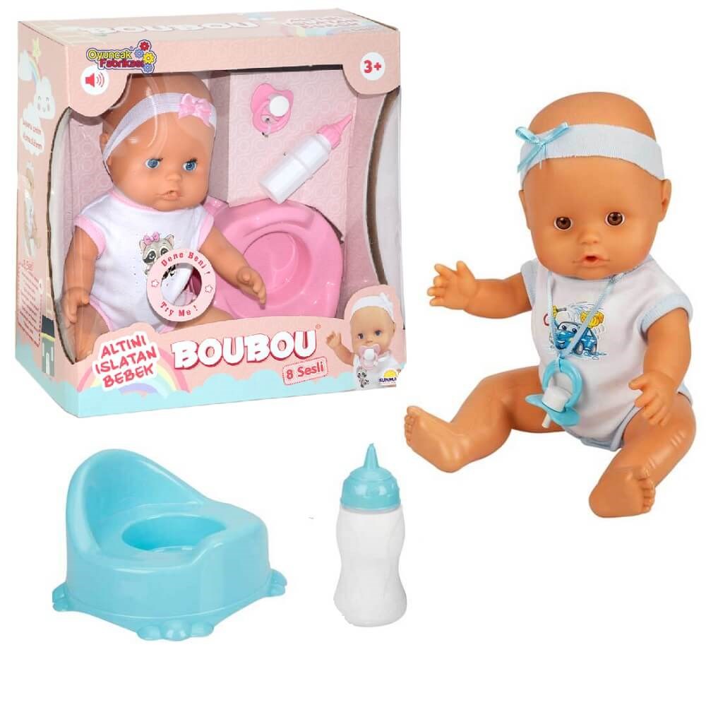 BOU ALTINI ISLATAN 30 CM SESLI BEBEK Diğer SUN30091