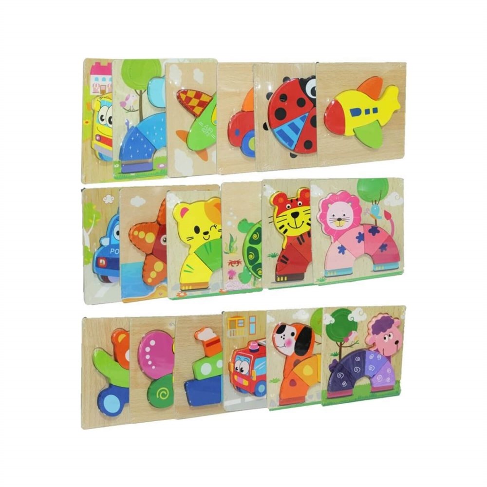 KUCUK BOY AHSAP PUZZLE Diğer TT1433