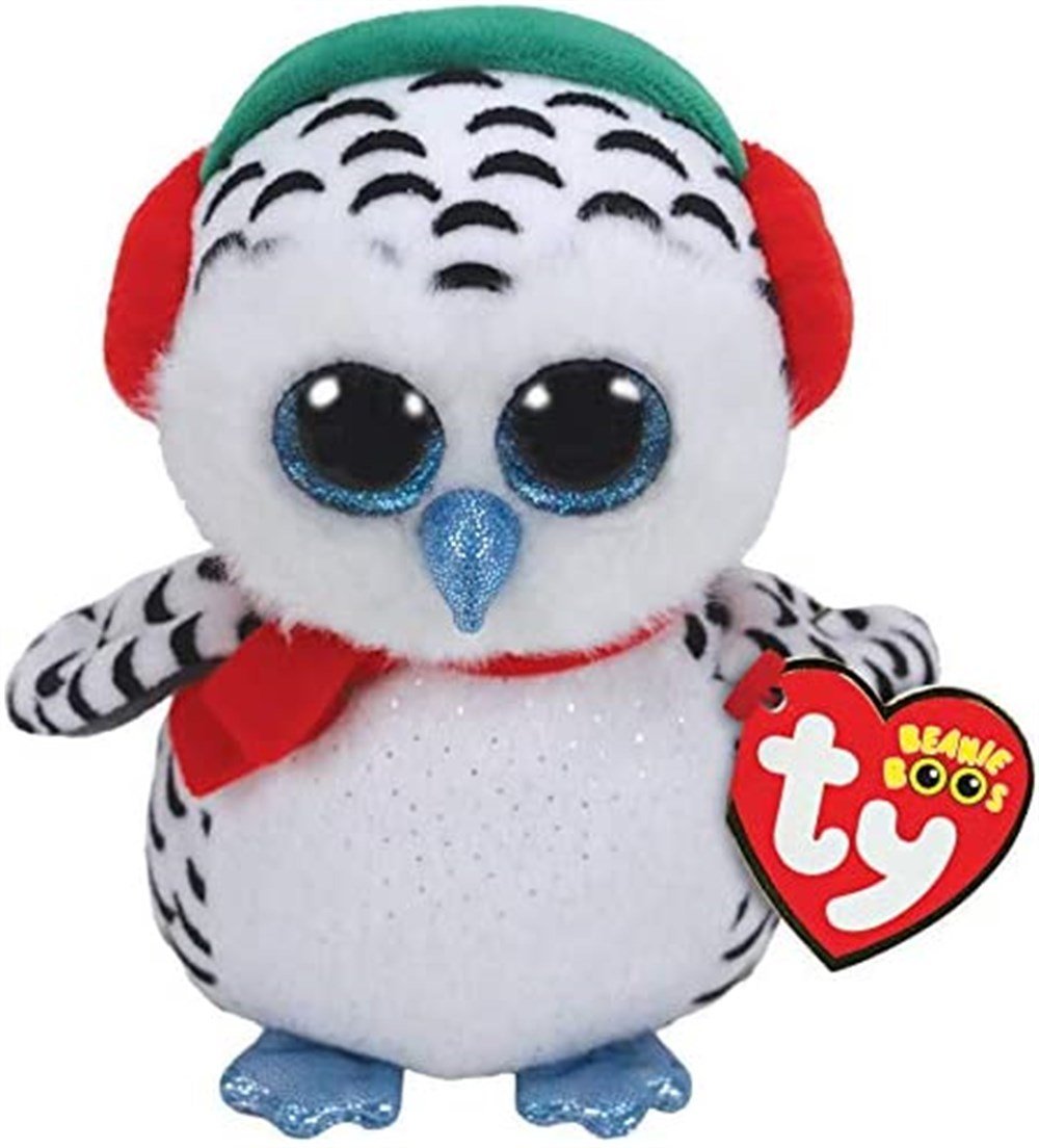 TY Beanie Boo's Kar Kıyafetli Baykuş 15 Cm Diğer TY36221