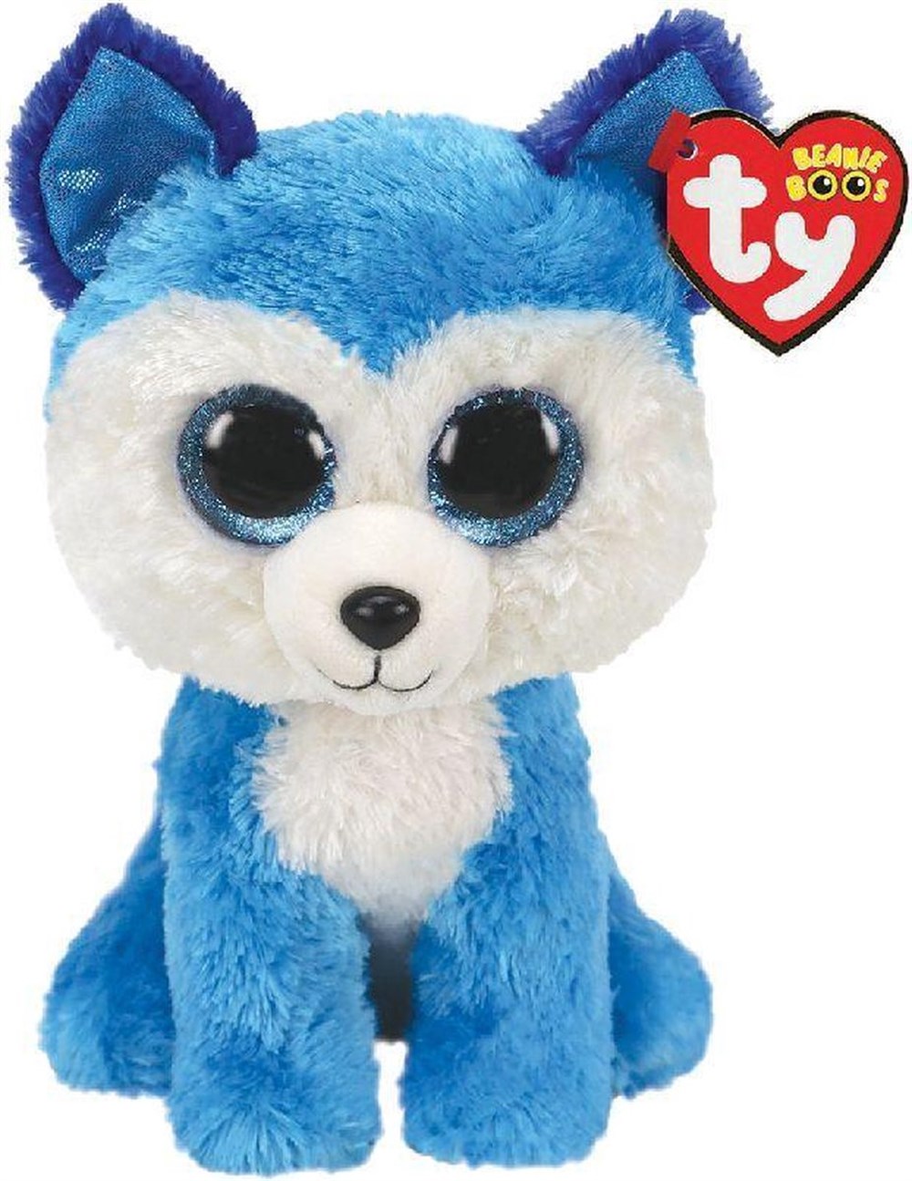 TY Prens Mavi Husky Köpek 15 Cm Diğer TY36310