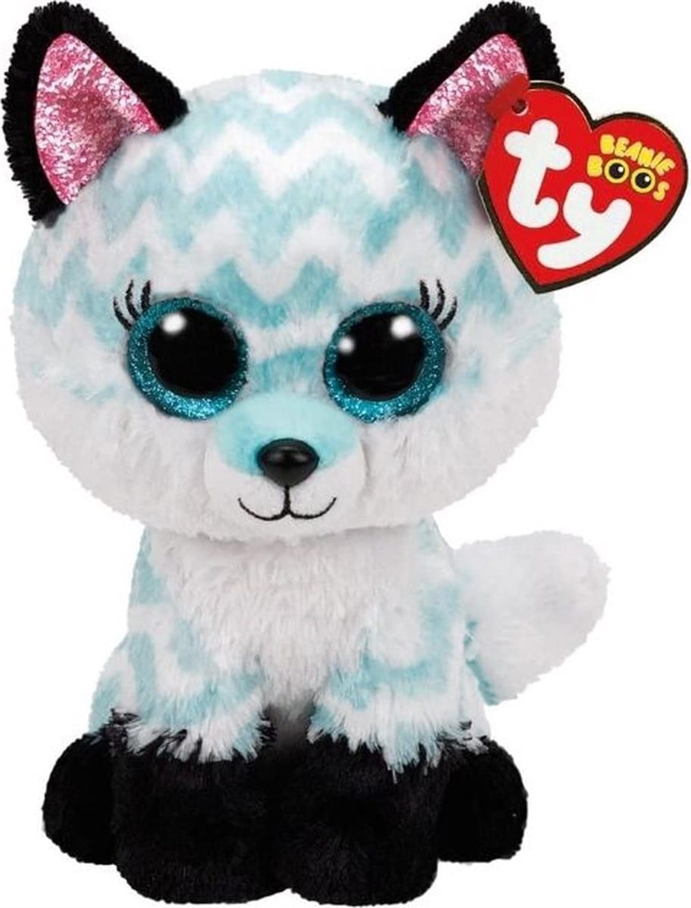 Ty Beanie Boo Atlas Aqua Chevron Tilki 15 cm. Diğer TY36368