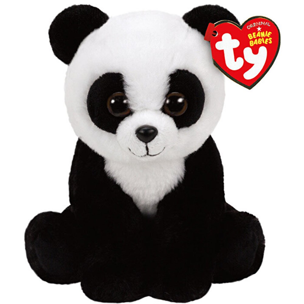 TY Beanie Babies Baboo Panda Peluş 15 Cm Diğer TY41204