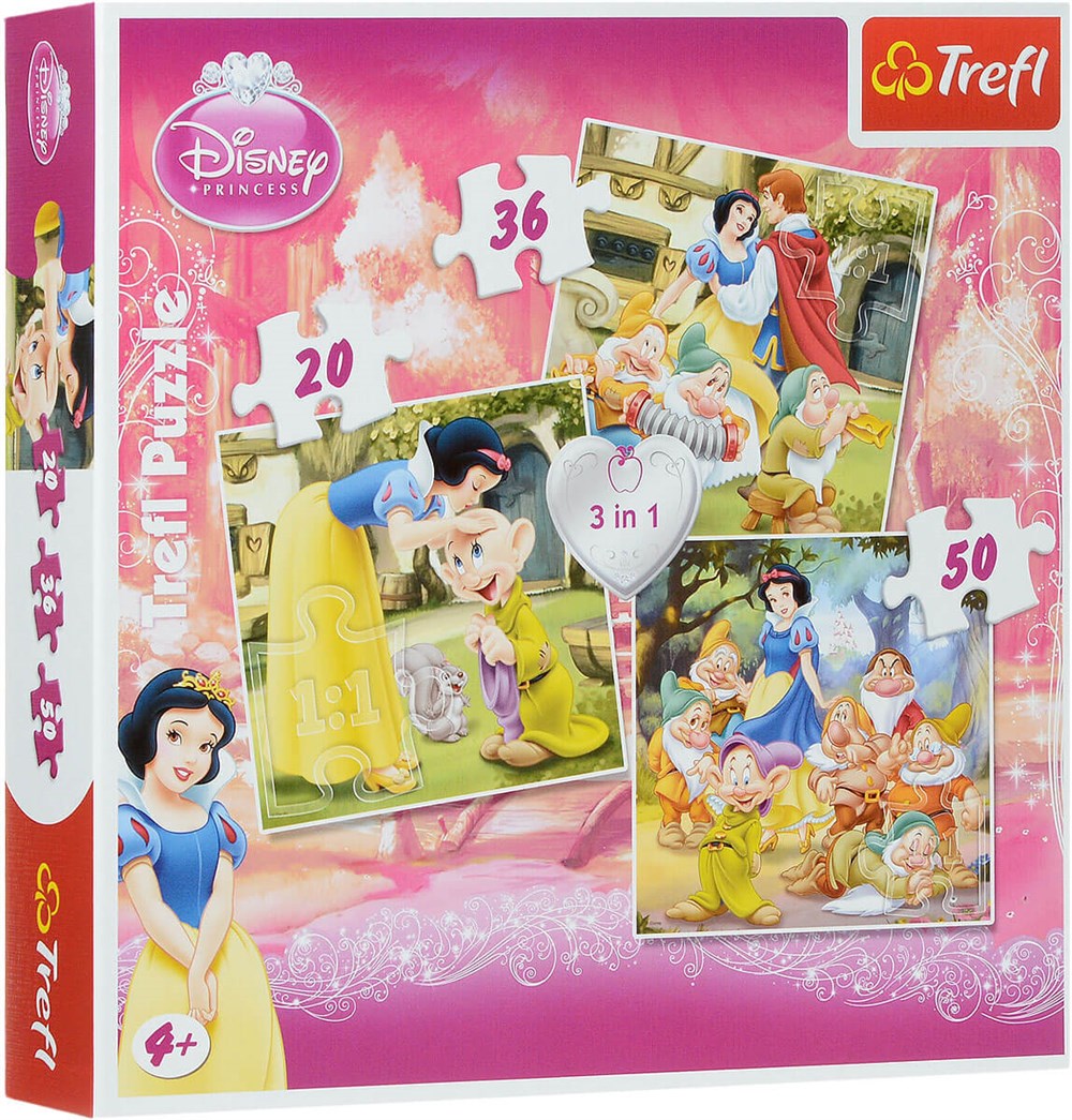 Mİx Puzzle Prenses Ve Yedi Cüceler Diğer VR34038