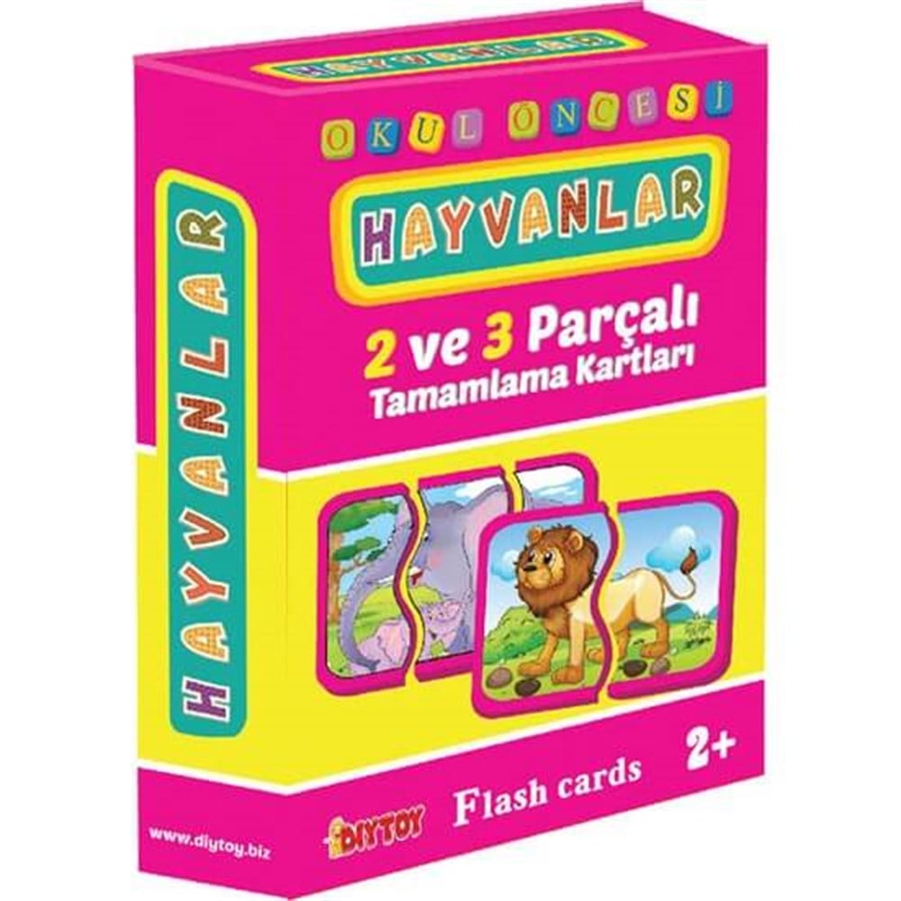 Diytoy Flash Card Hayvanlar TAB FCH1185 Diytoy TAB FCH1185