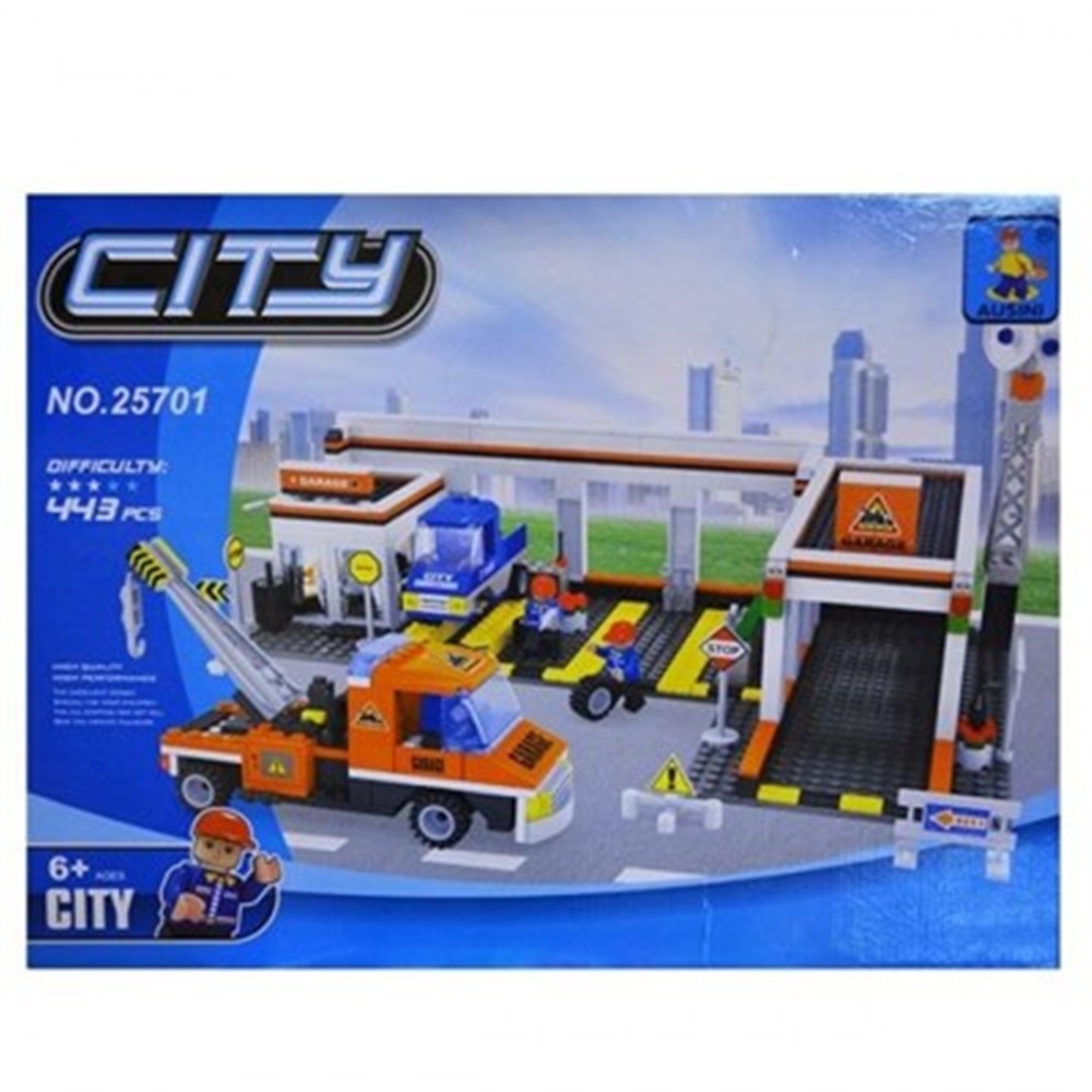 Ausini Lego 443 Parça City Seti