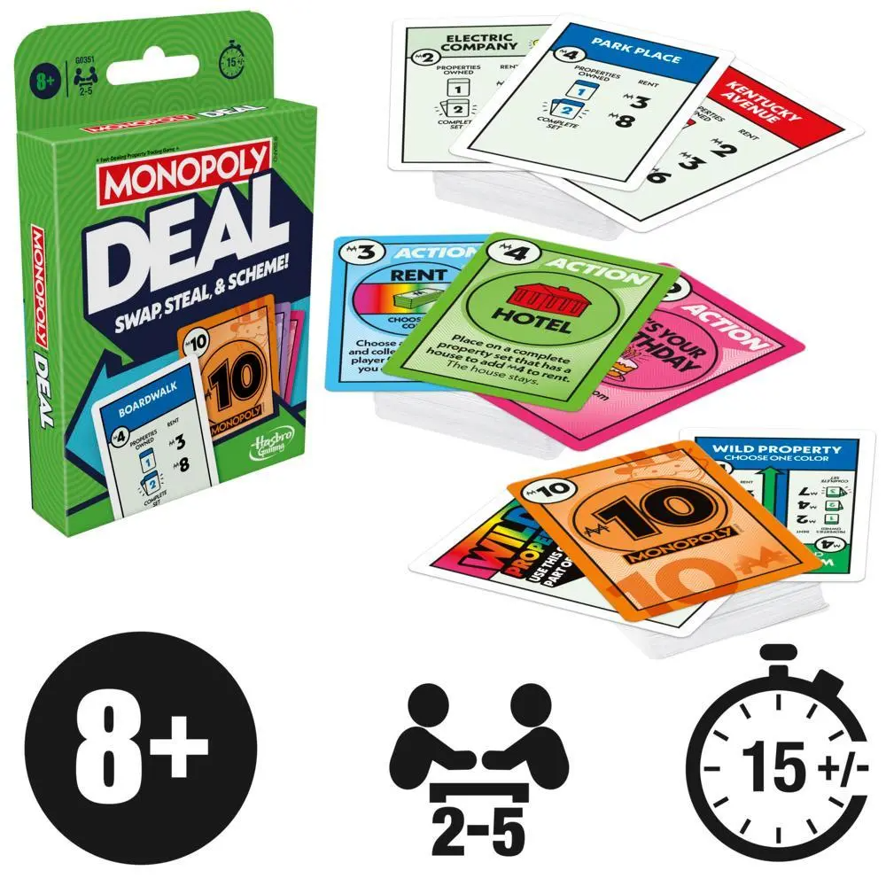 MONOPOLY DEAL REFRESH G0351 Diğer G0351