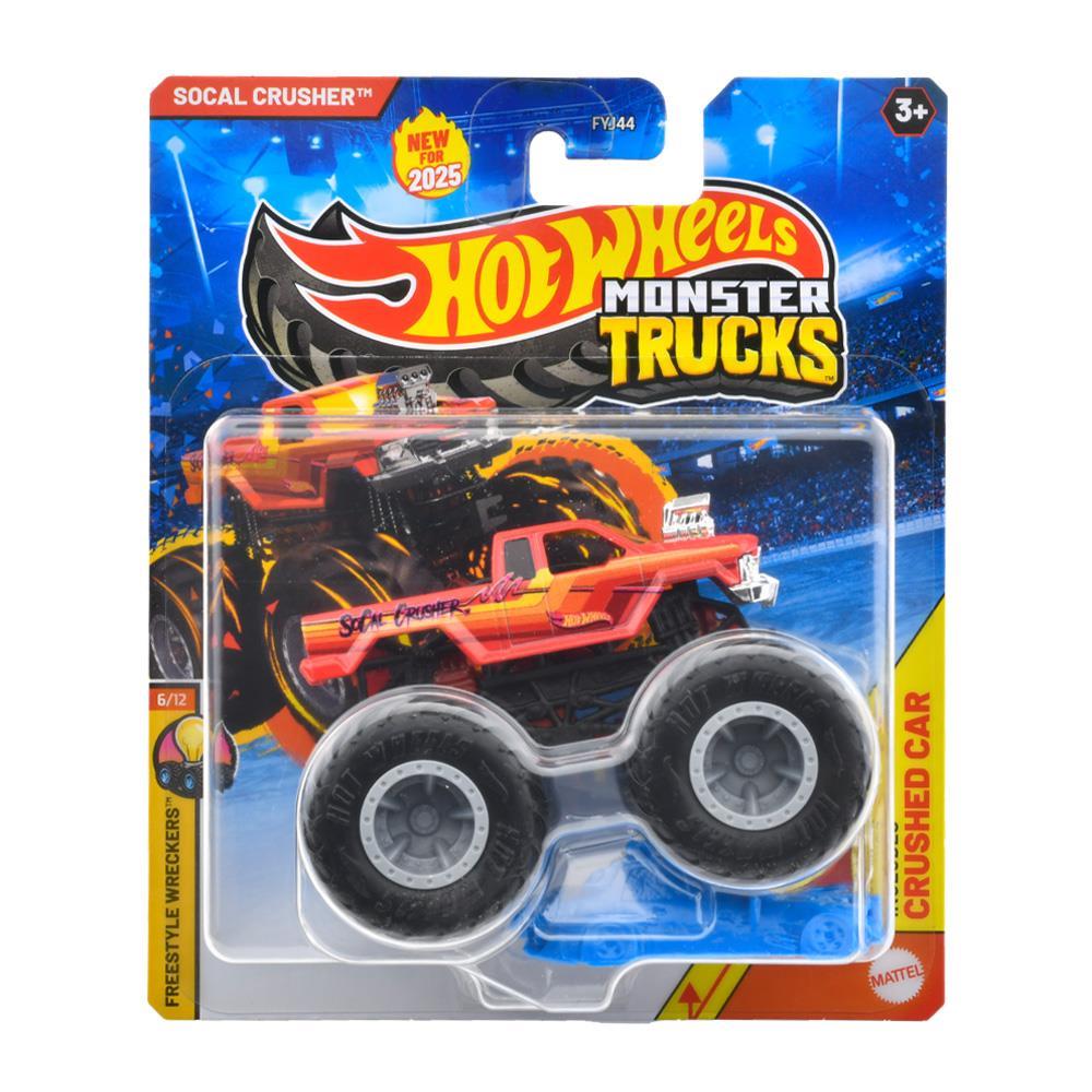 HOT WHEELS MONSTER TRUCKS 1:64 SOCAL CRUSHER FYJ44-JCD70 Diğer JCD70