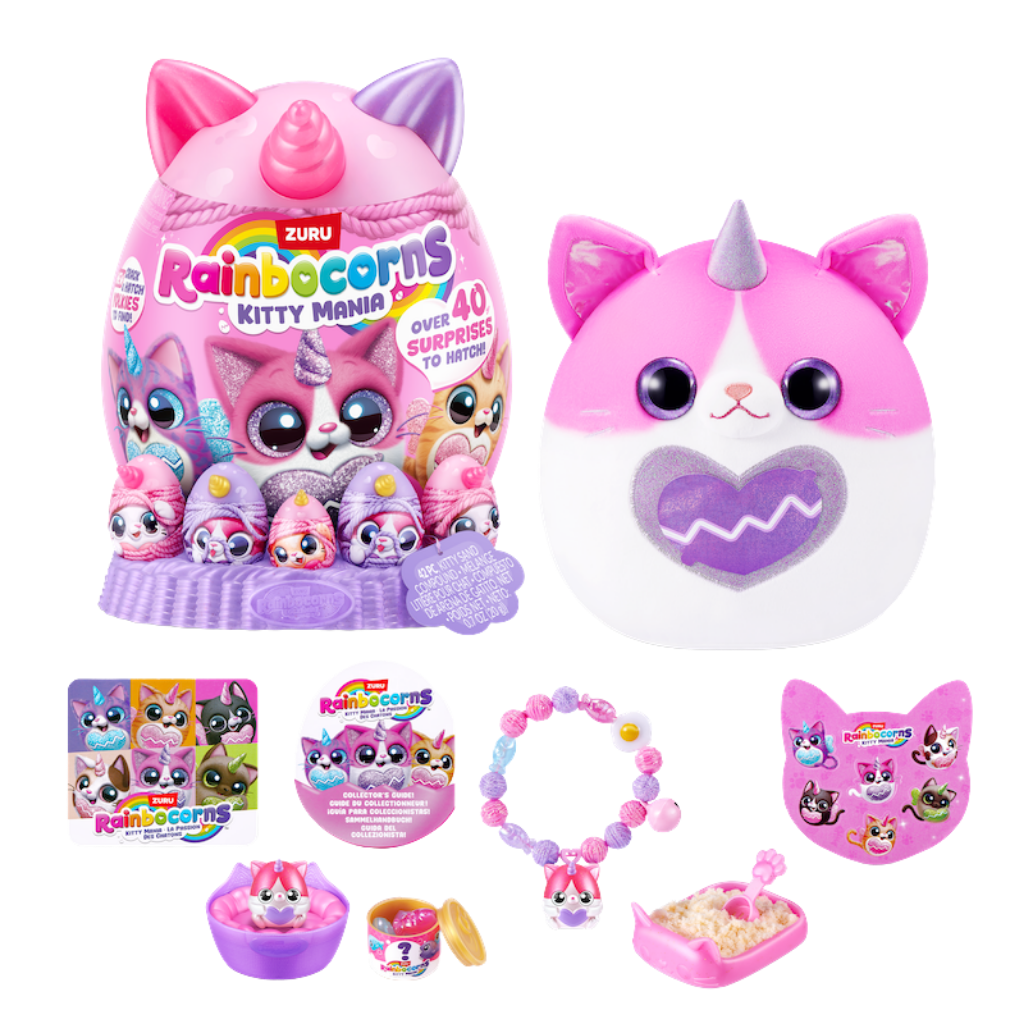 Rainbocorns Eggzania Kedicik Sürpriz RAR36000 Rainbocorns RAR36000