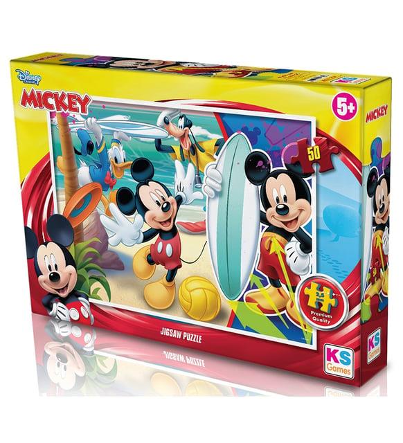 Mickey Mouse 50 Parça Puzzle KS Games MCH 709