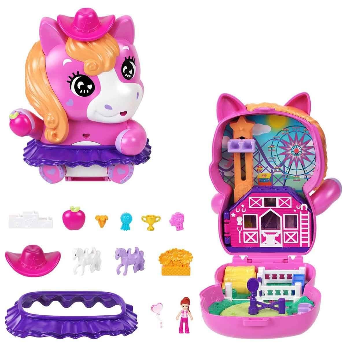 POLLY POCKET VE MACERALARI KOMPAKT OYUN SETI JFG56-JCR39 Diğer JCR39