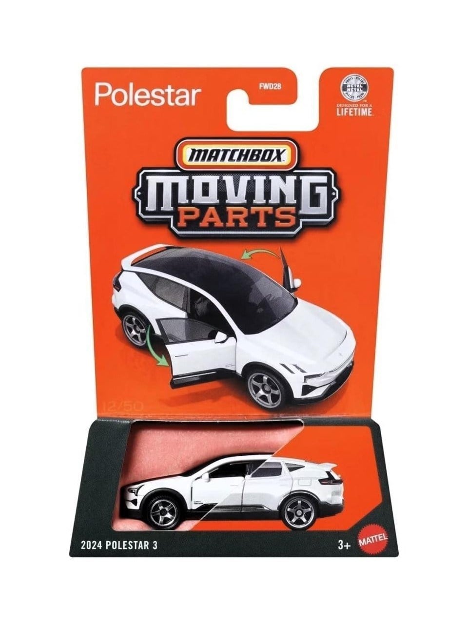 MATCHBOX MOVING PARTS 2024 POLESTAR 3 FWD28-JHV46 Diğer JHV46