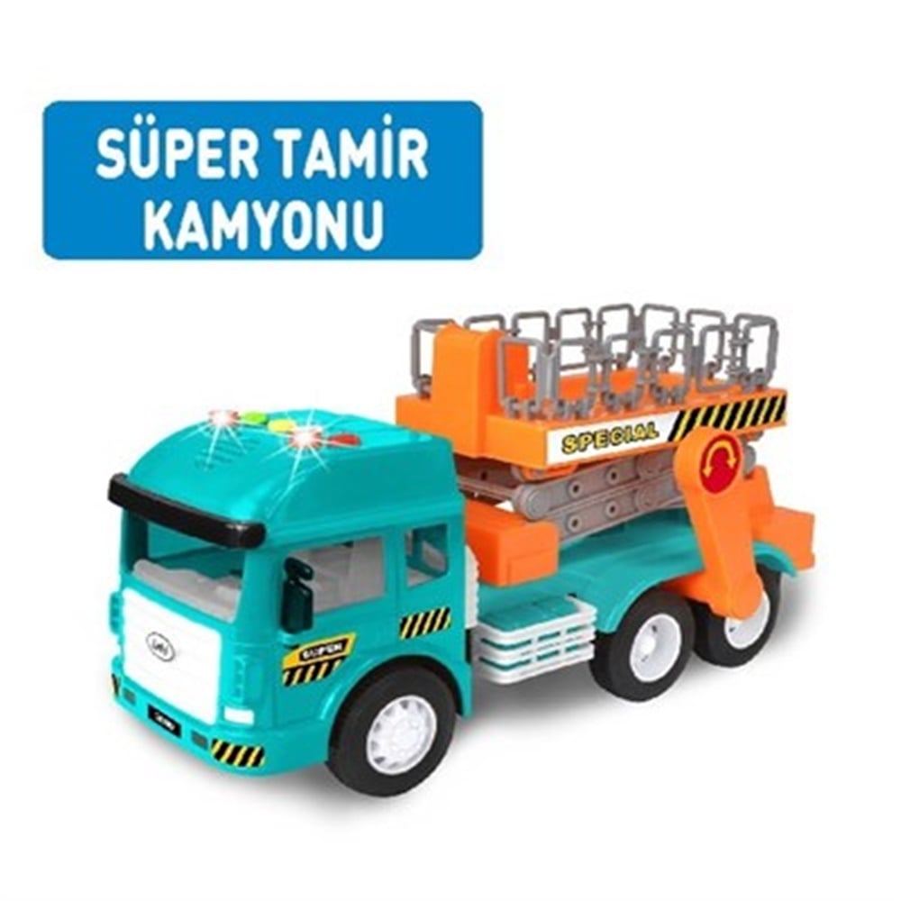 Süper Tamir Kamyonu Sesli Işıklı