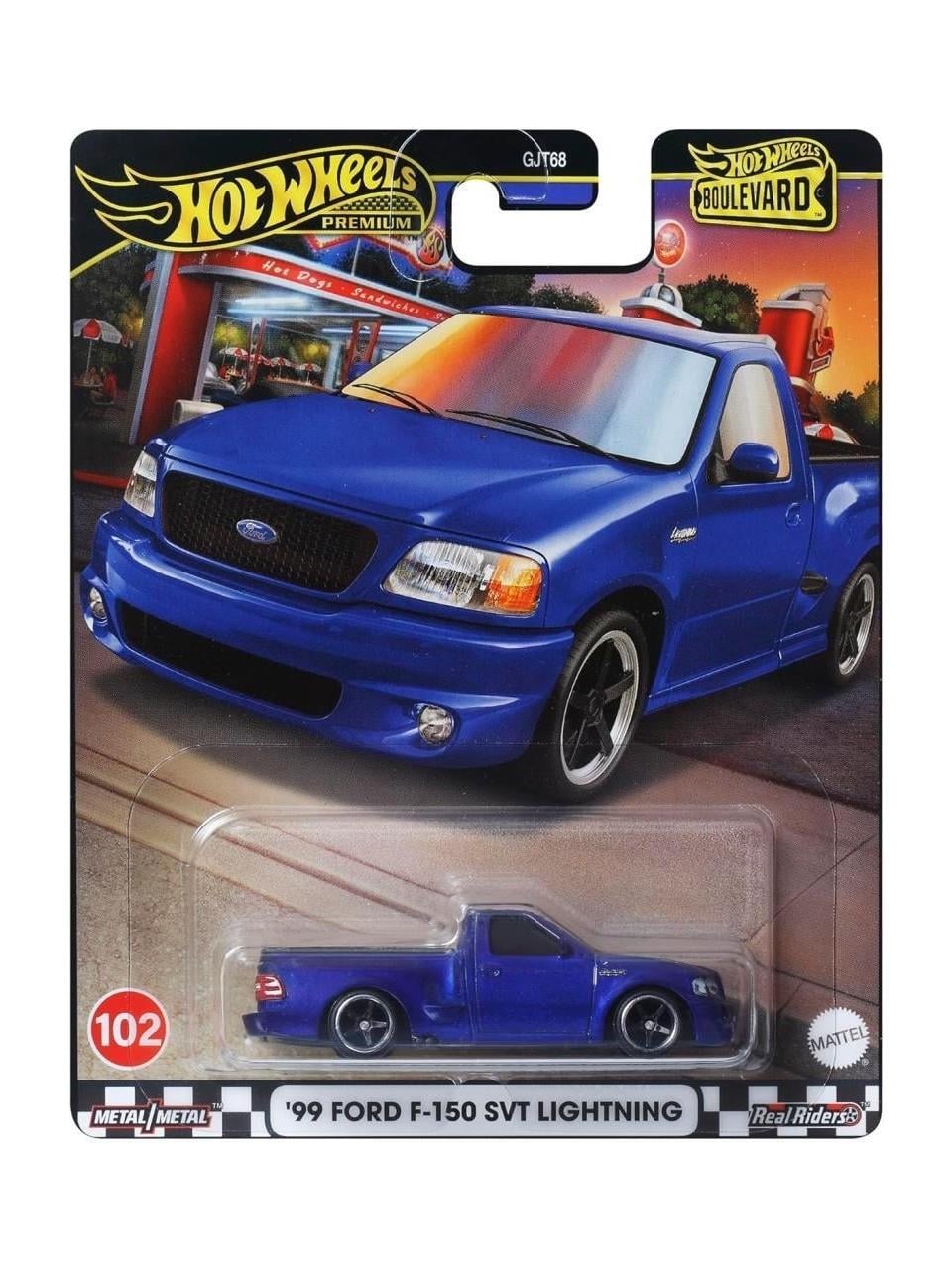 Hot Wheels Boulevard 99 Ford F-150 Svt Lightning GJT68-HRT60 Hot Wheels HRT60