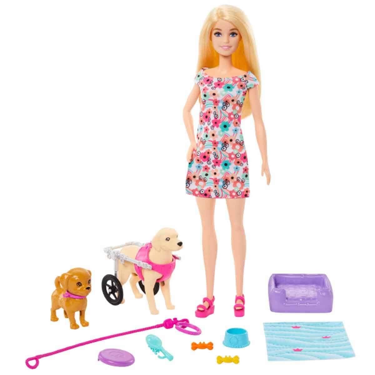 BARBIE VE ENGELLI KOPEGI OYUN SETI HTK37 Diğer HTK37