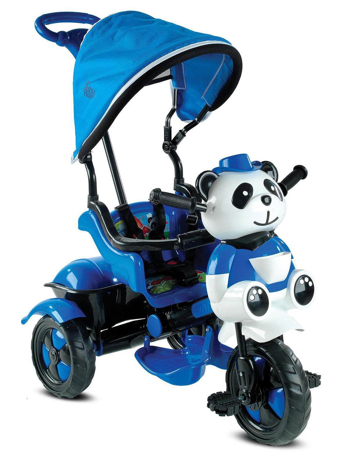 BABY HOPE LITTLE PANDA KONTROLLU BISIKLET MAVI Diğer 127 LTP M