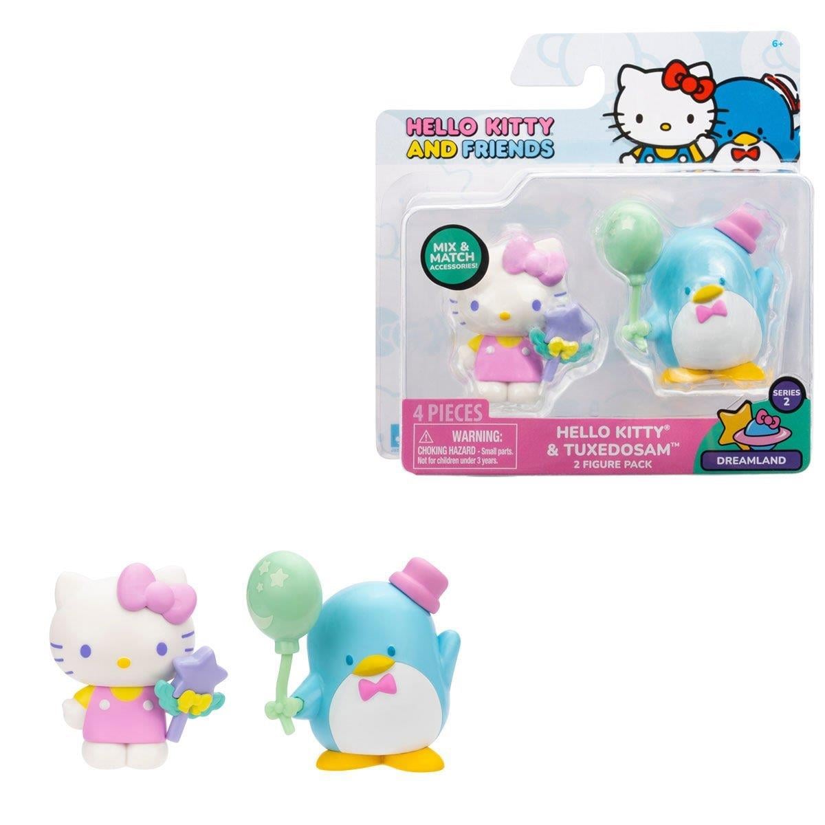 GIOCHI HELLO KITTY 2LI MINI FIGUR HELLO KITTY AND TUXEDOSAM HKT06100 Diğer HKT06100 HKT