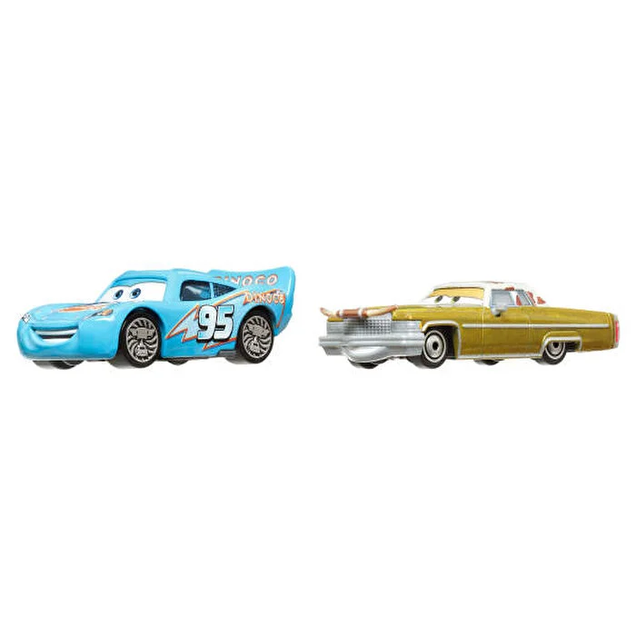 CARS IKILI KARAKTER ARACLAR BLING BLING LIGHTNING MCQUEEN & TEX DINOCO DXV99-JDH42 Diğer JDH42
