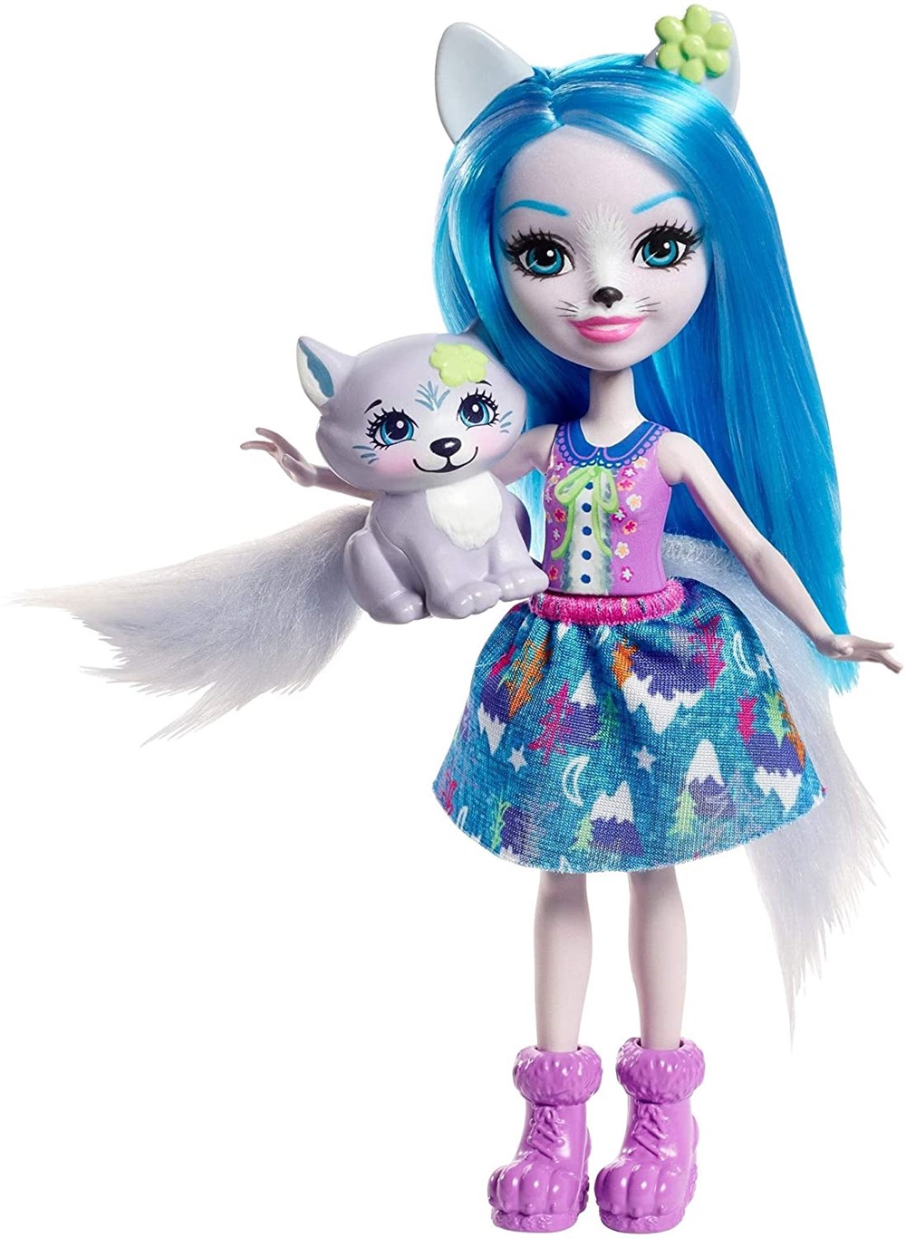 Enchantimals Popüler Bebekler Winsley Wolf ve Trooper Frh40 Enchantimals FRH40