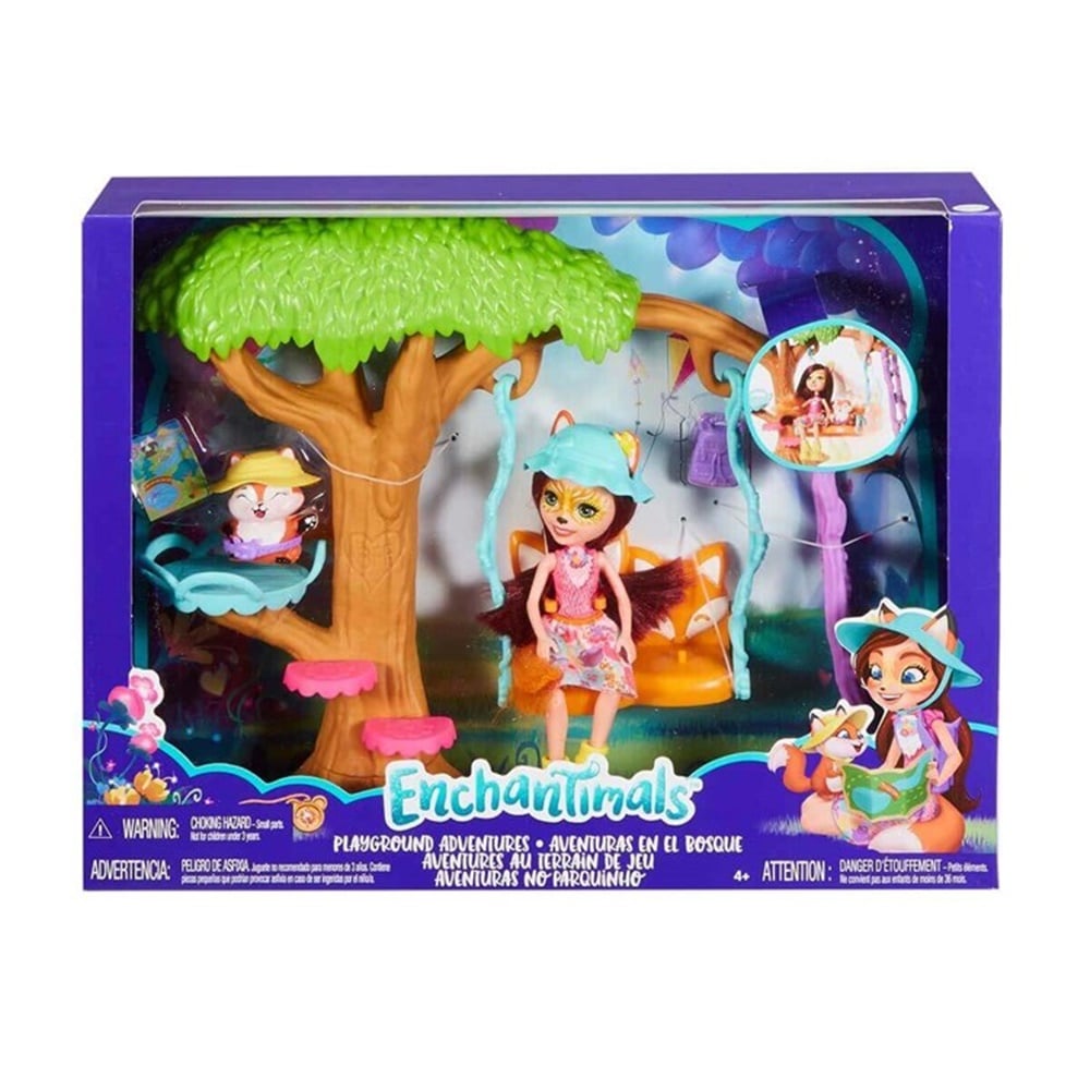Enchantimals Oda ve Bebek Oyun Seti- Playground Adventures FRH44-FRH45 Enchantimals FRH45