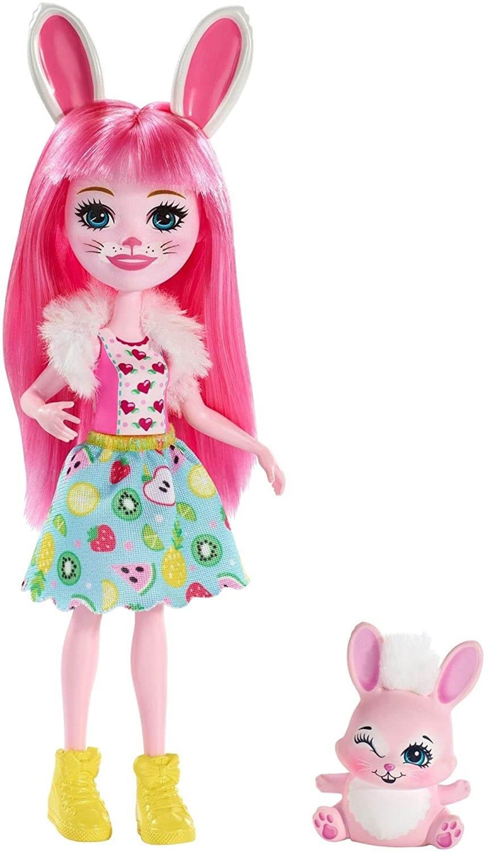ENCHANTIMALS ANA KARAKTER BEBEKLER BREE BUNNY & TWIST DVH87-FXM73 Enchantimals FXM73