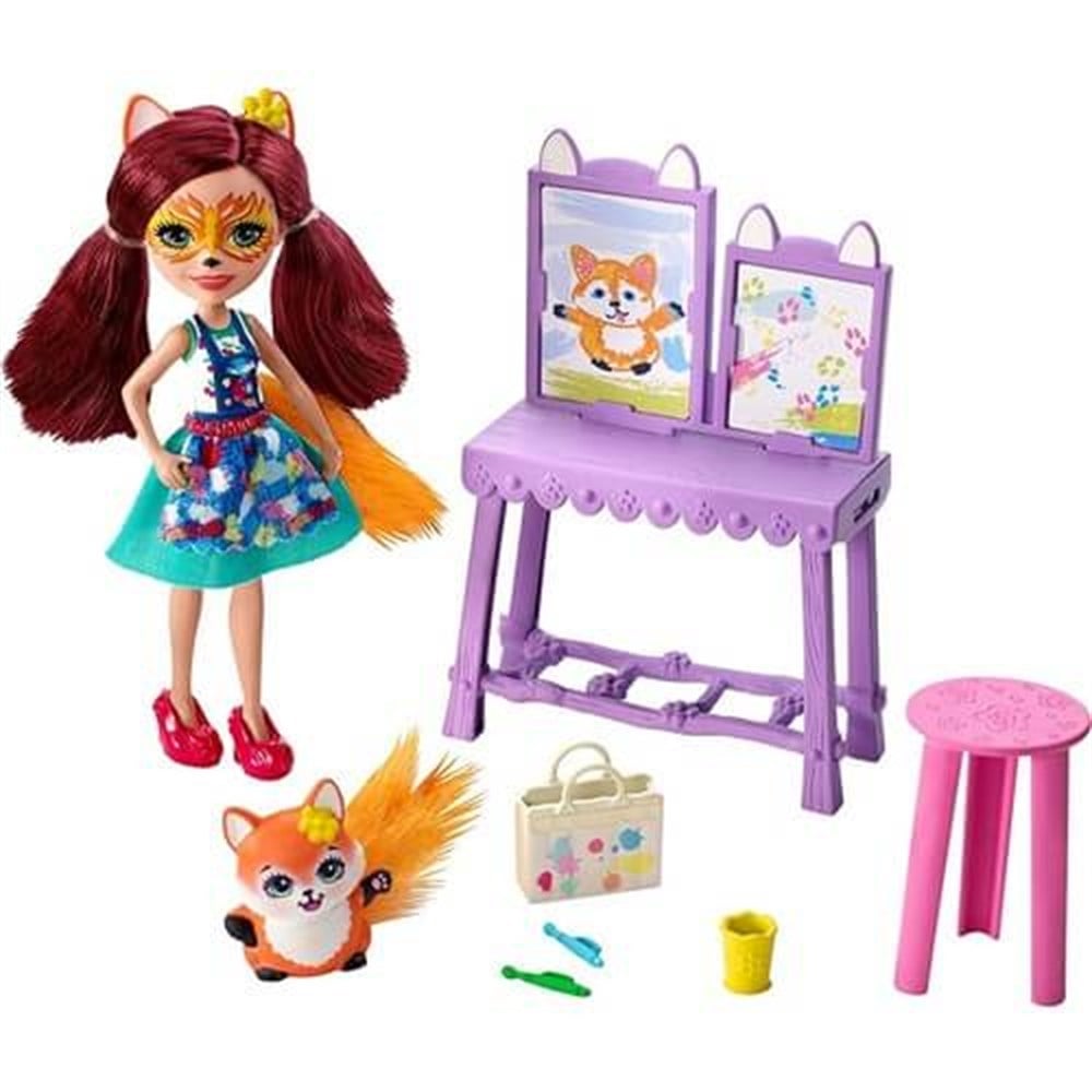 Enchantimals Bebeklerı Piknikte Oyun Seti Stüdyo Seti Fcc62-Gbx03 Enchantimals GBX03