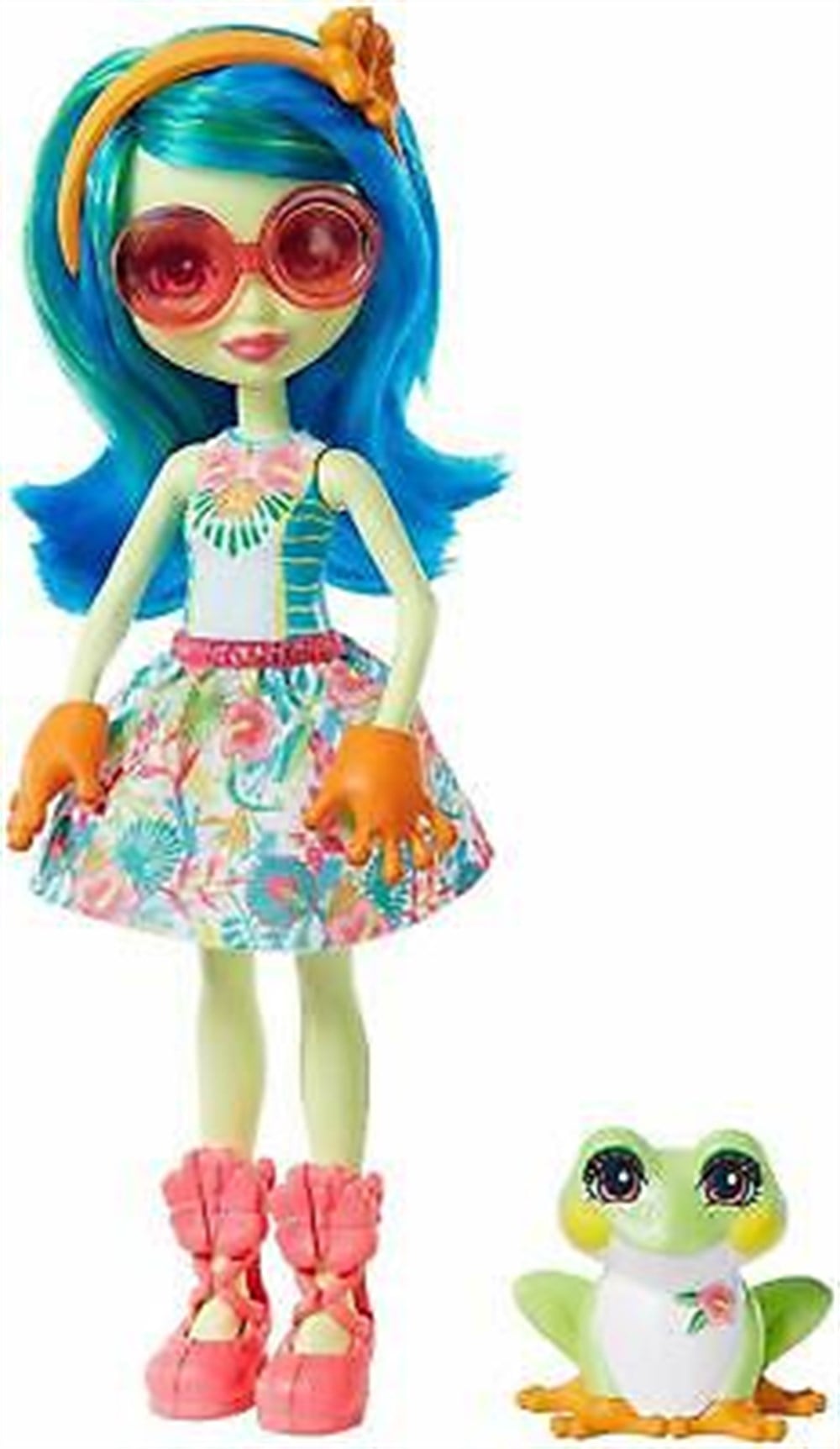 Enchantimals Ana Karakter Bebekler Tamika Tree Frog& Burst Dvh87-Gfn43 Enchantimals GFN43