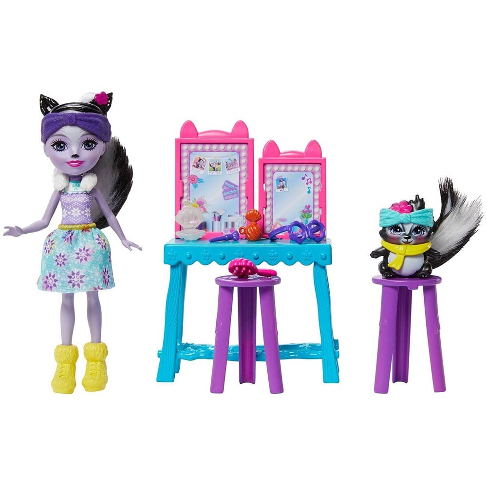 Enchantimals Tatil Temalı Oyun Setleri GJX32-GJX34 Enchantimals GJX34