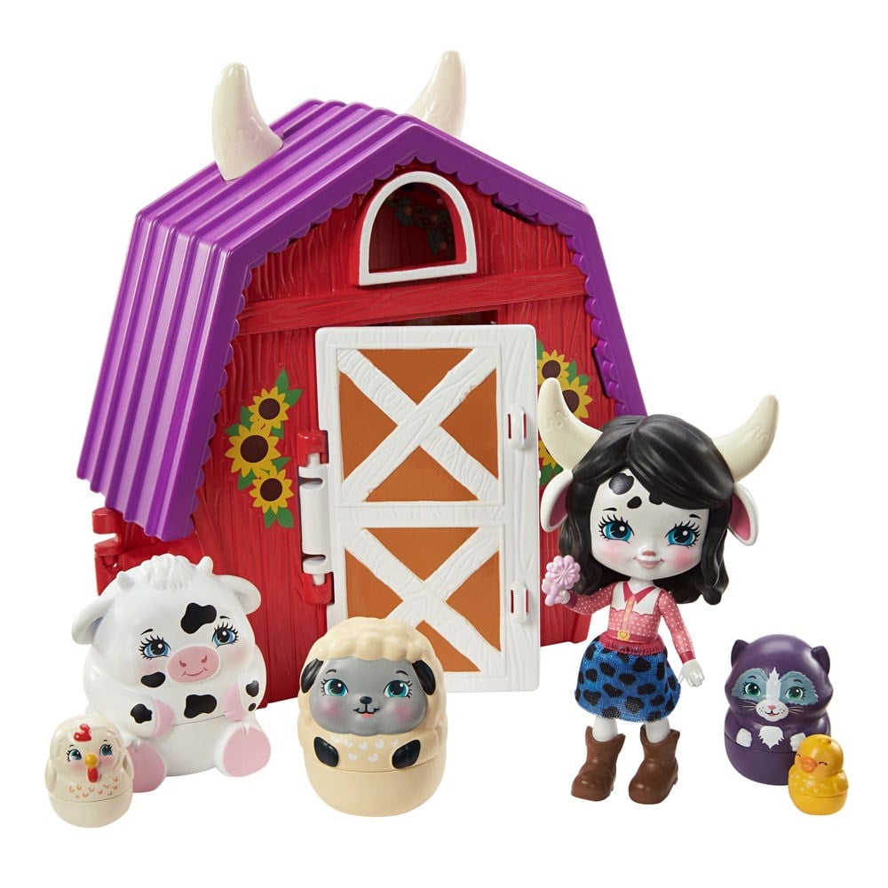 Enchantimals Secret Besties Bebek ve Ev Oyun Seti GTM46-GTM48 Enchantimals GTM48