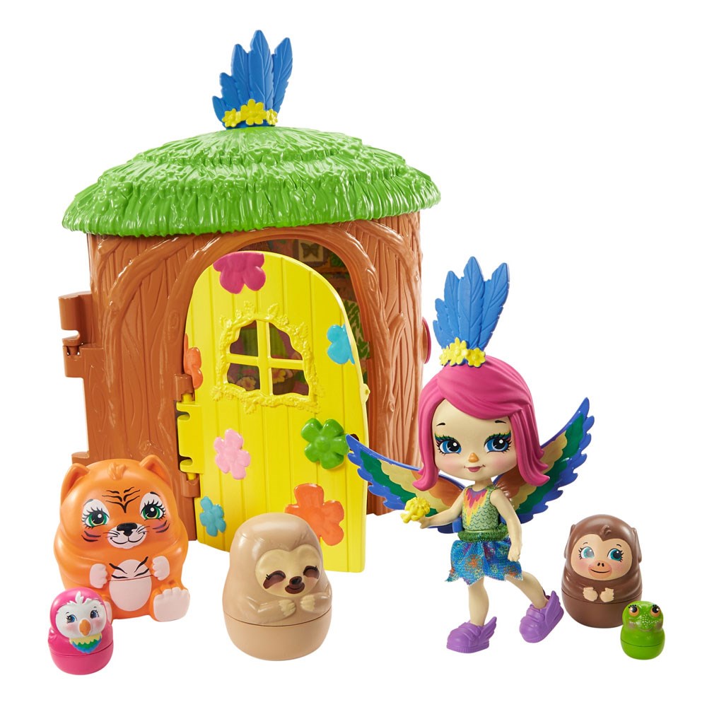 Enchantimals Secret Besties Bebek ve Ev Oyun Seti GTM46-GTM49 Enchantimals GTM49
