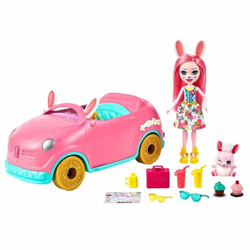 Enchantimals Tavşancık Araba HCF85 Enchantimals HCF85