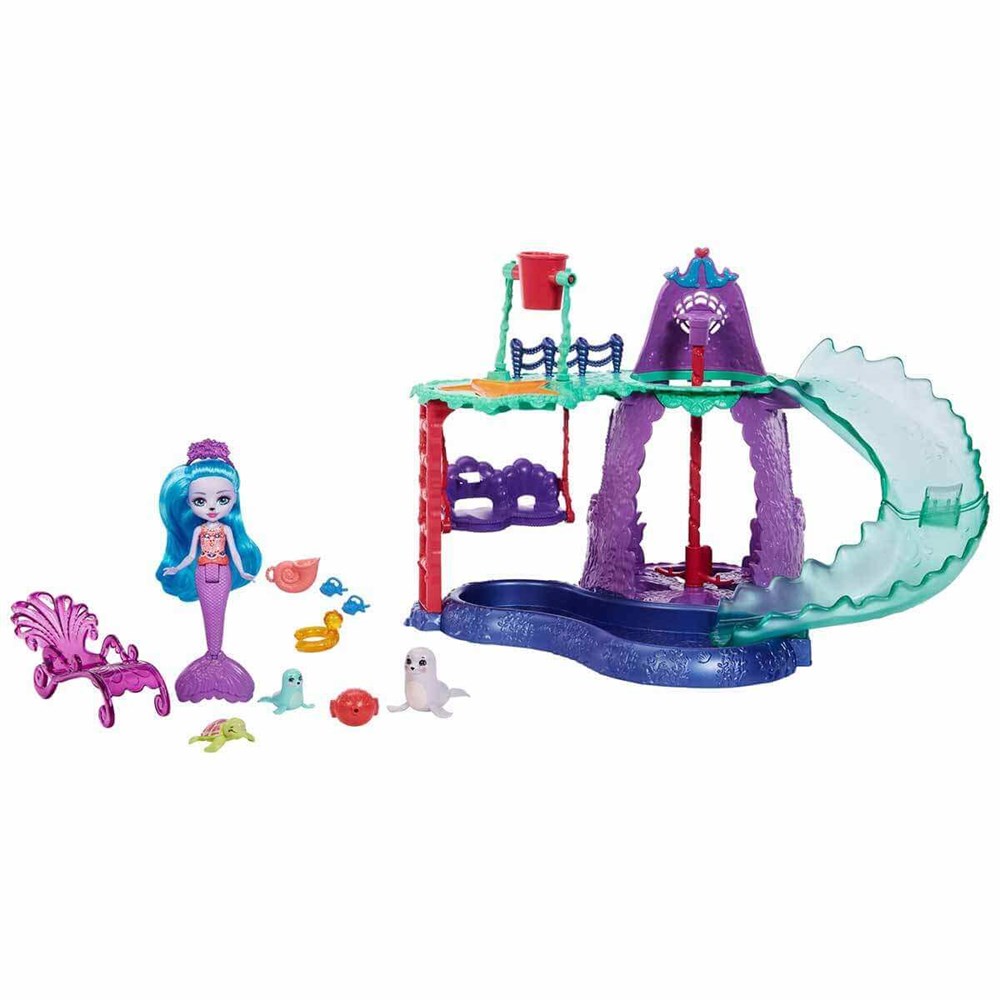Görkemli Enchantimals Okyanus Krallığı Eğlenceli Su Parkı HCG03 Enchantimals HCG03