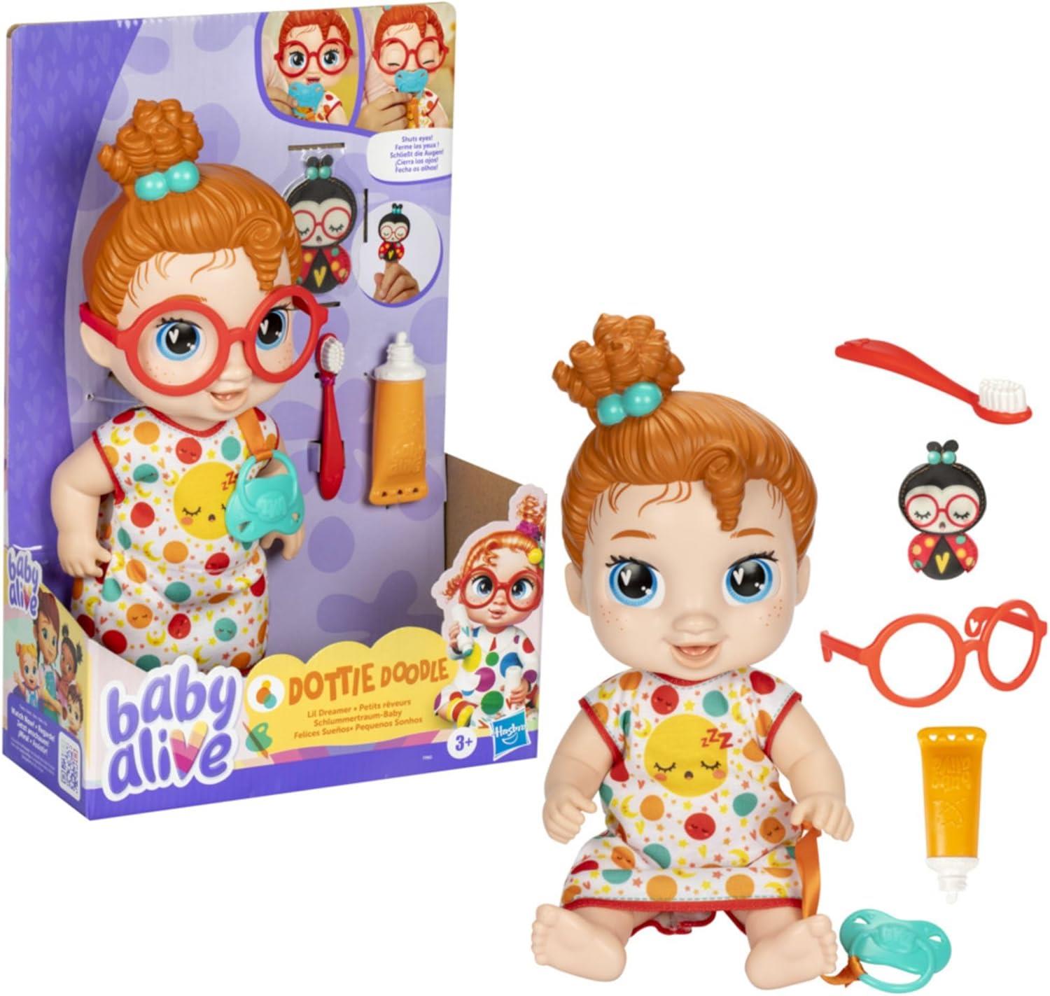 BABY ALIVE UYKUCU BEBEGIM KIZIL SACLI F9965 Diğer F9965