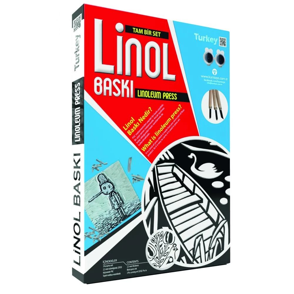 KUMTOYS LINOL BASKI SETI Diğer KM5004