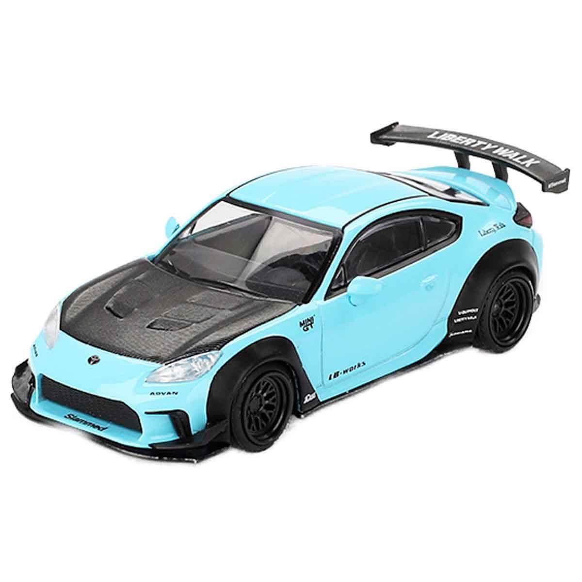 MINI GT 1:64 TOYOTA GR86 LB NATION BABY BLUE MGT00873 Diğer MGT00873