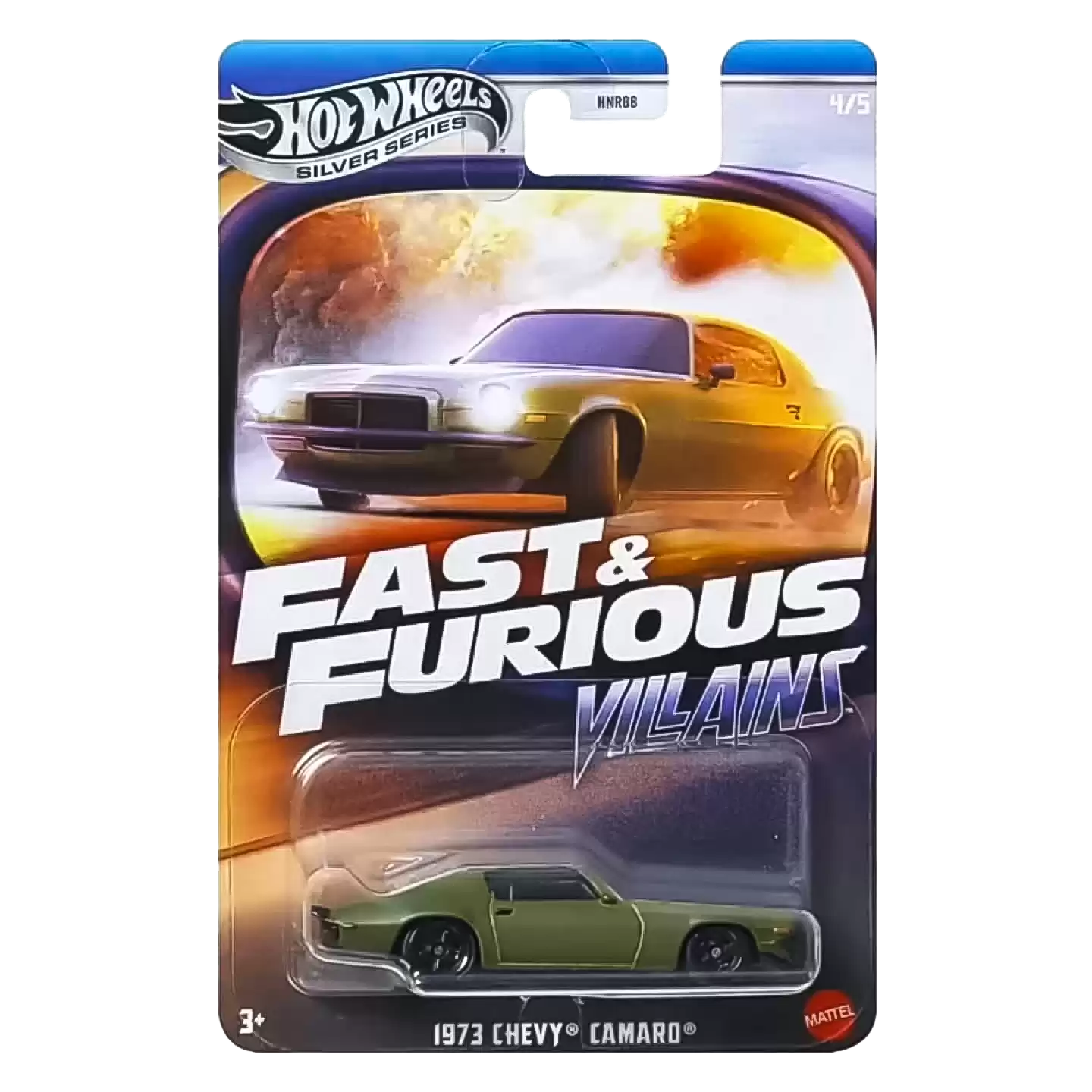 HOT WHEELS FAST & FURIOUS TEMALI ARABALAR 1973 CHEVY CAMARO HNR88-JBY37 Diğer JBY37
