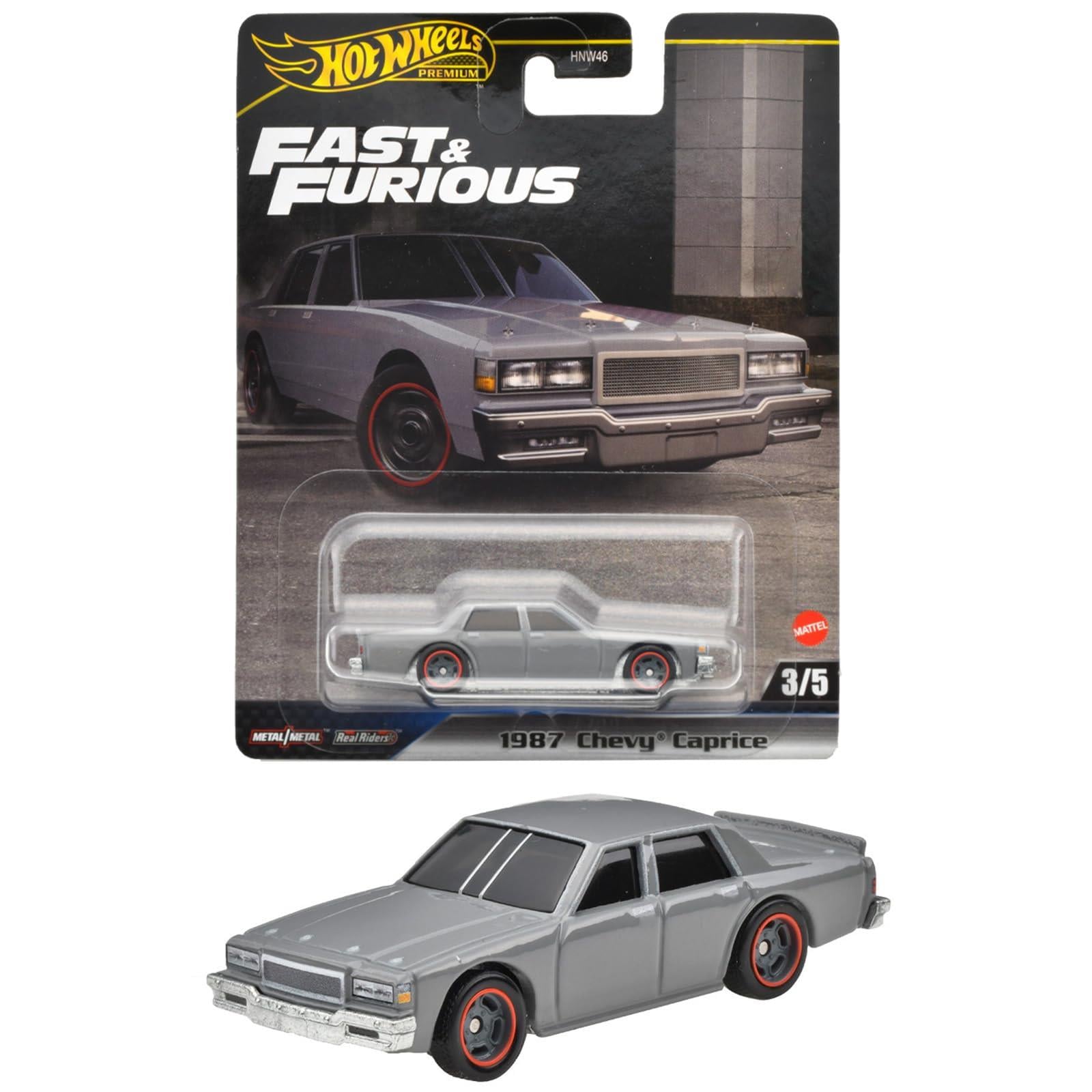 Hot Wheels Hızlı ve Öfkeli Premium Arabalar 1987 Chevy Caprice HRT98 Hot Wheels HRT98